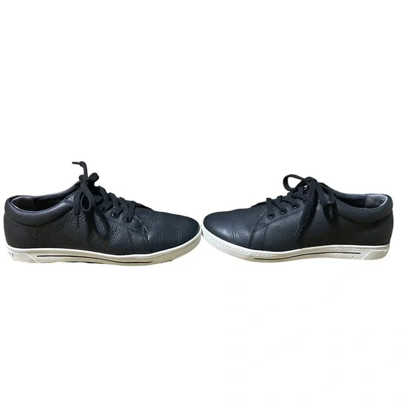 Birkenstock QO 500 NL Black Leather Non Slip Sneakers EU 38 US 7.5 - Picture 13 of 16